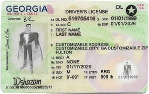 New Georgia ID