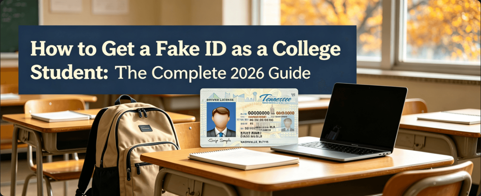 How to Get a Fake ID as a College Student: The Complete 2026 Guide