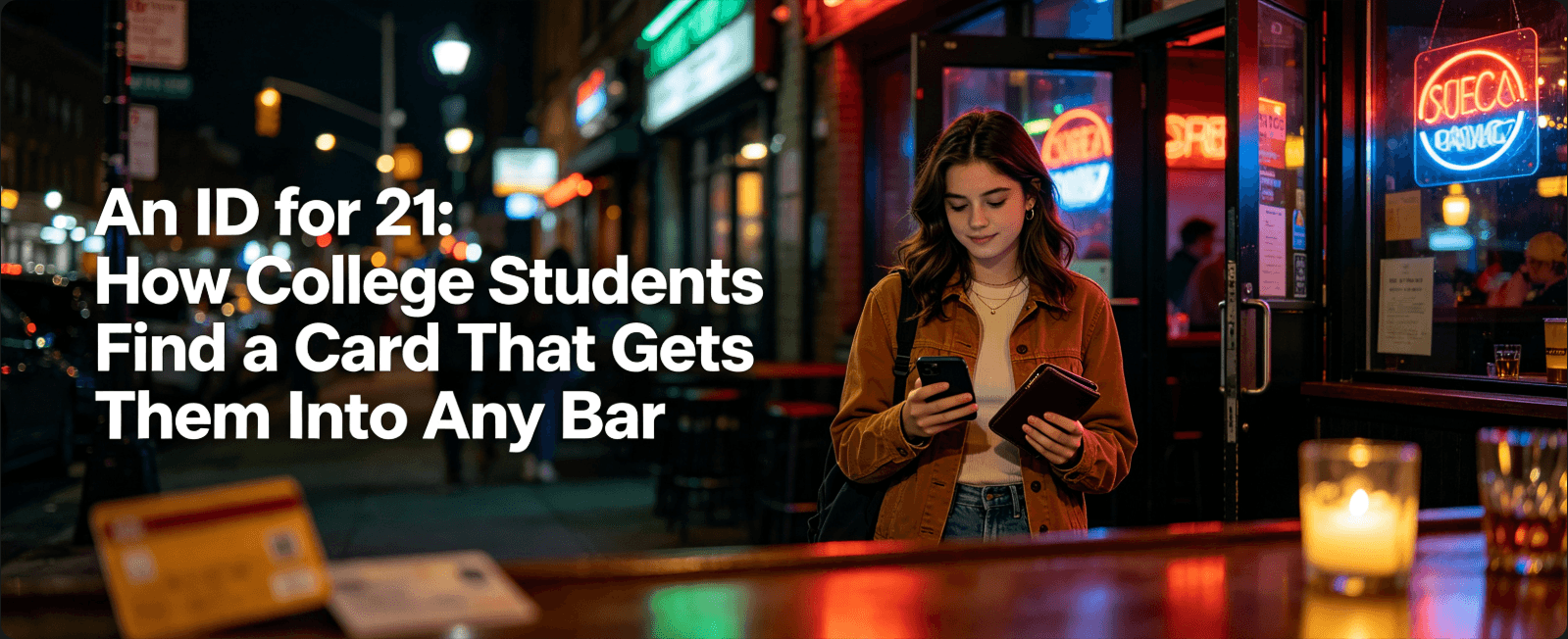 An ID for 21: How College Students Find a Card That Gets Them Into Any Bar