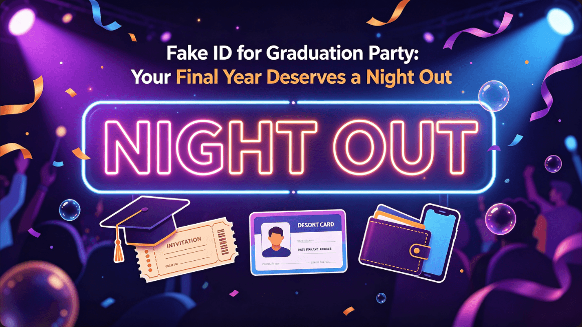 Fake ID for Graduation Party: Your Final Year Deserves a Night Out